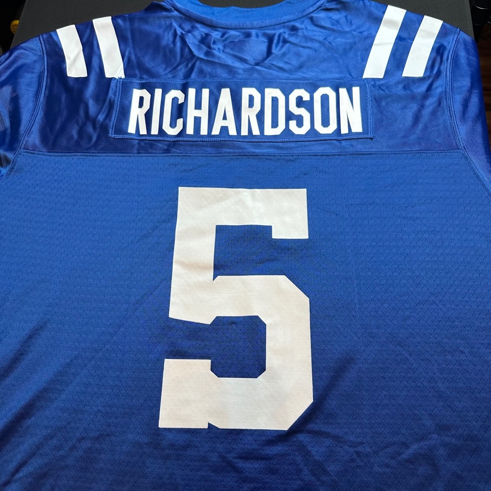 NFL Pro Line Anthony Richardson Indianapolis Colts Jersey Blue Men 2XL New
